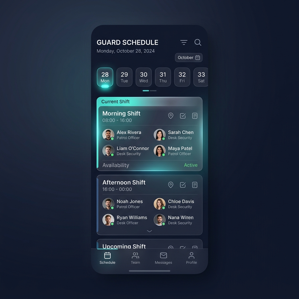 Roster Mockup